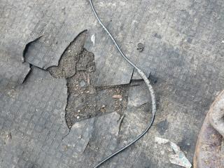 датчик износа тормозных колодок задний правый Mercedes-Benz M-Класс W164 2007, 3.0 л., OM 642.940, дизель, АКПП, правый руль, A1645406510