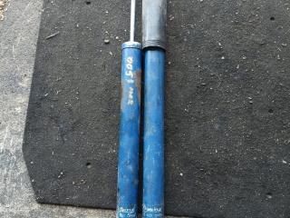 амортизатор задний Mercedes-Benz E-Класс W211/S211 [рестайлинг] 2007, 2.1 л., OM 646.821, дизель, АКПП, серебристый, седан, правый руль