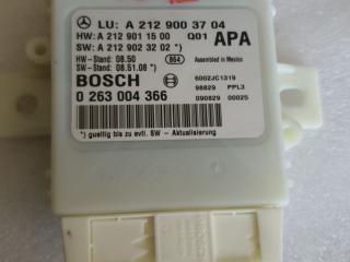 блок управления парктрониками Mercedes-Benz E-Класс W212/S212/C207/A207 2009, 2.0 л., CDi, дизель, АКПП, чёрный, седан, задний привод, правый руль, A2129009505, A2129003704