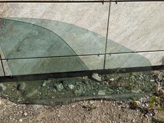 стекло двери передней правой Mercedes-Benz C-Класс W203/S203/CL203 [рестайлинг] 2006, 2.2 л., дизель, АКПП, черный, универсал