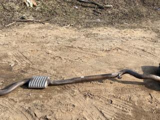 глушитель BMW 3 серия E90/E91/E92/E93 E90 2007, 3.0 л., M57 D30 (306D3), дизель, МКПП, седан, задний привод, правый руль, 18307796017, 18307796019