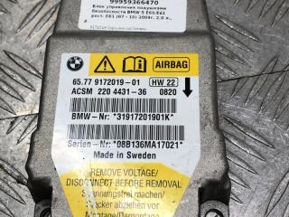 блок AirBag BMW 5 серия E60/E61 [рестайлинг] E61 2009, 2.0 л., N47 D20 A, дизель, МКПП, универсал, задний привод, правый руль, 65779172019, 9172019