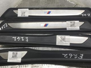 комплект накладок на пороги (внутренние) BMW 3 серия F30/F31/F34 F31 2014, 3.0 л., N57 D30 A, дизель, АКПП, универсал, задний привод, правый руль, 51477263313, 51477263314, 51478051037, 7263313, 7263314, 8051037