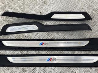 комплект накладок на пороги (внутренние) BMW 3 серия E90/E91/E92/E93 E90 2007, 3.0 л., M57 D30 (306D3), дизель, МКПП, седан, задний привод, правый руль, 51477907151, 51477907152, 51477907159, 51477907160