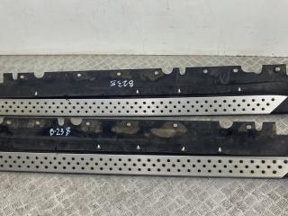 накладка на порог BMW X5 E70 [рестайлинг] E70 2013, 3.0 л., N55 B30 A, бензин, vermilionrot metallic (a82), внедорожник 5 дв., полный привод, 51777163555, 51777163556