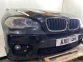 передняя часть (ноускат) BMW X5 E70 [рестайлинг] E70 2012, 3.0 л., N57 D30 A, дизель, АКПП, black sapphire metallic (475), внедорожник 3 дв., полный привод, правый руль - фото №4