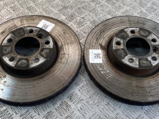 диск тормозной передний BMW X5 E70 [рестайлинг] 2012, 3.0 л., N57 D30 A, дизель, АКПП, black sapphire metallic (475), внедорожник 5 дв., 34116868939