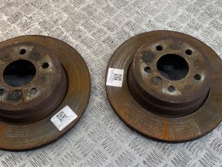 диск тормозной задний BMW X5 E70 [рестайлинг] 2012, 3.0 л., N57 D30 A, дизель, АКПП, black sapphire metallic (475), внедорожник 5 дв., 34216868940, 6868940