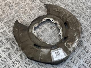 защитный кожух тормозного механизма BMW X5 E70 [рестайлинг] 2012, 3.0 л., N57 D30 A, дизель, АКПП, black sapphire metallic (475), внедорожник 5 дв., 34216857981