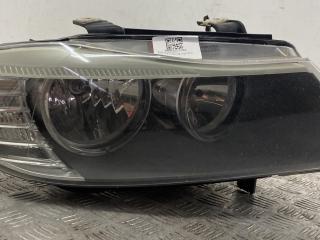 фара правая BMW 3 серия E90/E91/E92/E93 E90 2007, 3.0 л., M57 D30 (306D3), дизель, АКПП, черный, седан, задний привод, правый руль, 63117202576, 7202576