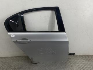 дверь задняя правая BMW 3 серия E90/E91/E92/E93 2007, 3.0 л., M57 D30 (306D3), дизель, АКПП, серебро, седан, задний привод, правый руль, 41007203648