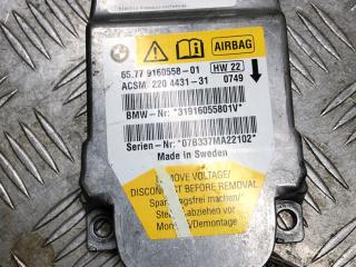 блок AirBag BMW 5 серия E60/E61 [рестайлинг] 2009, 3.0 л., M57 D30 (306D3), дизель, АКПП, spacegrau metallic (a52), универсал, задний привод, правый руль, 65779160558, 9160558