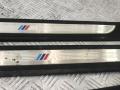 комплект накладок на пороги (внутренние) BMW 3 серия E90/E91/E92/E93 E90 2007, 3.0 л., M57 D30 (306D3), дизель, АКПП, синий, седан, правый руль, 51477907151, 51477907152, 51477907159, 51477907160 - фото №3