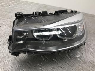 фара левая BMW 3 GT F34 2016, 3.0 л., N55 B30 A, бензин, АКПП, белый, хетчбэк 5 дв., полный привод, 63117355563, 7355563