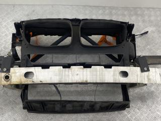 передняя панель крепления облицовки (телевизор) BMW X3 F25 2013, 3.5 л., бензин, АКПП, черный, внедорожник 5 дв., полный привод, 51747210476, 51647274662, 7274662, 7560877