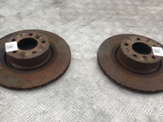 диск тормозной задний BMW X3 F25 2013, 3.5 л., бензин, АКПП, черный, внедорожник 5 дв., полный привод, 34206886482