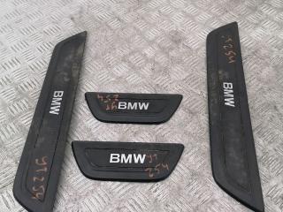 комплект накладок на пороги (внутренние) BMW X3 F25 2014, 3.5 л., бензин, АКПП, внедорожник 5 дв., полный привод, 51477205611, 51477205597