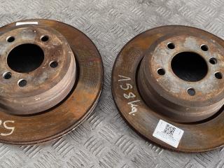 диск тормозной задний BMW X5 E70 [рестайлинг] 2011, 3.0 л., N57 D30 A, дизель, sparkling bronze metallic, полный привод, 34216868940, 6868940