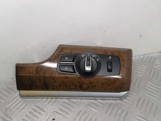переключатель света BMW 5 серия F07/F10/F11 2011, 3.0 л., N57 D30 A, дизель, АКПП, spacegrau metallic (a52) серый, хетчбэк 5 дв., задний привод, правый руль, 9192744, 61319192744