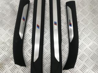 накладка на порог внутренняя BMW X5 F15 2017, 4.0 л., дизель, АКПП, black sapphire metallic (475), внедорожник 5 дв., полный привод, 51437284557, 51437284558, 51437284579, 51437284580