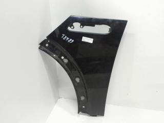 крыло переднее левое Mini Cooper S 1 поколение 2003, черный, хетчбэк 5 дв.