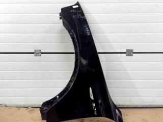 крыло переднее левое BMW X3 E83 [рестайлинг] 2007, дизель, черный, внедорожник 5 дв., 41353405921, 3405921