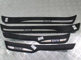 комплект накладок на пороги (внутренние) BMW 3 серия E90/E91/E92/E93 [рестайлинг] 2010, 3.0 л., бензин, чёрный, универсал, 7060280, 7060279, 7060285, 7060286