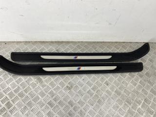 накладка на порог внутренняя BMW 3 серия E90/E91/E92/E93 2007, 2.0 л., дизель, серебро, купе
