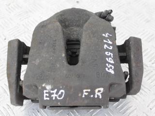 суппорт передний правый BMW X5 E70 2007, 3.0 л., M57 D30 (306D3), дизель, правый руль, 34116776784