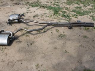 глушитель BMW X5 E53 [рестайлинг] 2004, 3.0 л., дизель, черный, внедорожник 5 дв.