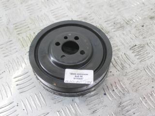 шкив коленвала Audi A6 4F/C6 2005, серо-голубой, седан, 03G105243
