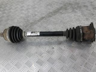 полуось передняя левая (приводной вал, ШРУС) Audi A6 4F/C6 2007, BDW, серебро, седан, 4F0407271