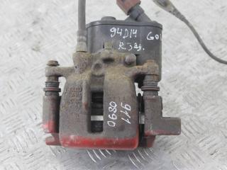 суппорт задний правый Audi A6 4F/C6 2007, BDW, серебро, седан