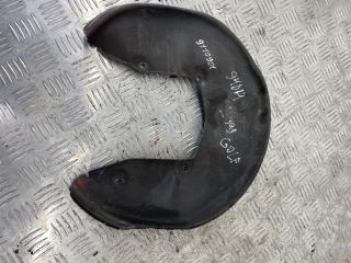 защитный кожух тормозного механизма Audi A6 4F/C6 2007, BDW, серебро, седан