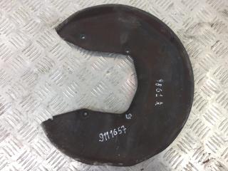 защитный кожух тормозного механизма Audi A6 4F/C6 2007, серебро, седан