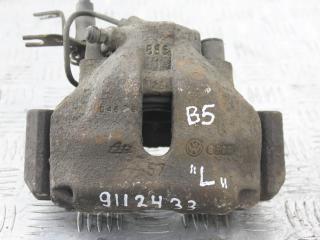 суппорт передний левый Audi A6 4F/C6 2006, синий, седан