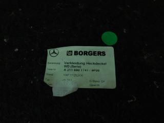 обшивка багажника Mercedes-Benz E-Класс W211/S211 [рестайлинг] 2009, 2.2 л., дизель, АКПП, седан, A2116901741