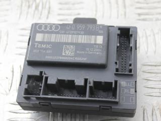 модуль управления двери Audi A6 4F/C6 2005, серо-голубой, седан, 4F0959793