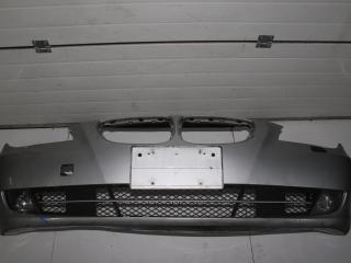 бампер передний BMW 5 серия E60/E61 [рестайлинг] 2007, серебро, седан