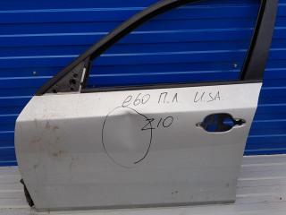 дверь передняя левая BMW 5 серия E60/E61 2007, серебро, седан