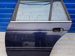 дверь задняя левая BMW 5 серия E39 [рестайлинг] 2001, синий, универсал