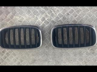 решетка радиатора BMW X5 E70 [рестайлинг] 2012, 3.0 л., N57 D30 A, дизель, АКПП, black sapphire metallic (475), внедорожник 5 дв., полный привод, 51137157687, 51137157688