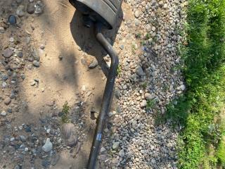 глушитель BMW 5 серия E60/E61 [рестайлинг] 2008, 2.0 л., M47N 204 D4, дизель, МКПП, седан, задний привод, правый руль, 18307798176