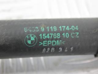 патрубок отопителя (печки) BMW 7 серия F01/F02 F02 2012, 4.4 л., N63 B44 A, бензин, black sapphire metallic (475), полный привод, 64539119174