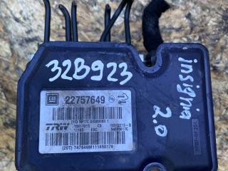 блок ABS Opel Insignia 1 поколение (A) [рестайлинг] 2014, 22757649