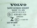 стекло двери передней левой Volvo V70 2 поколение 2002, 2.4 л., D 5244 T, дизель, МКПП, серебристый, универсал, передний привод, 43R-001106, 30753468 - фото №2