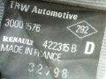 ремень безопасности Renault Scenic 1 поколение JA0J 1998, 1.9 л., F8Q 788, дизель, 5МКПП, минивэн, передний привод, 30001576, 422315B - фото №6