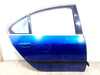 замок двери задней правой Peugeot 607 1 поколение 2002, синяя, 913898