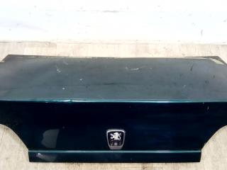 крышка багажника (дверь 3-5) Peugeot 406 1 поколение 1996, 2.1 л., TD, P8C (XUD11BTE), дизель, 5МКПП, зелёный, седан, передний привод, 860669
