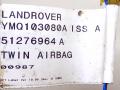 подушка безопасности пассажира Land Rover Freelander 1 поколение 2001, PO91QH, FXPP2811094, YMQ103080A, 51276964A - фото №6